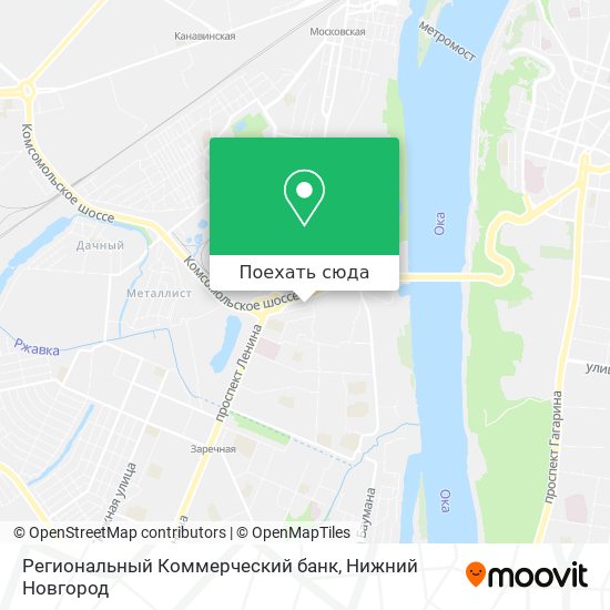 Карта Региональный Коммерческий банк