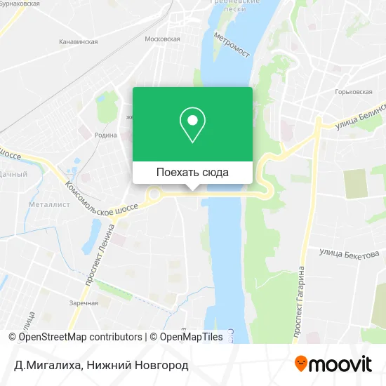 Карта Д.Мигалиха