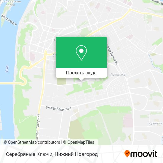 Карта Серебряные Ключи