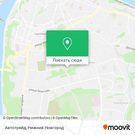 Карта Автотрейд