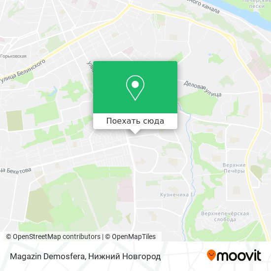 Карта Magazin Demosfera