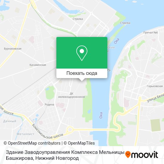 Карта Здание Заводоуправления Комплекса Мельницы Башкирова
