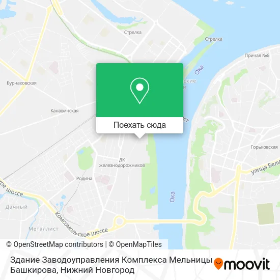 Карта Здание Заводоуправления Комплекса Мельницы Башкирова
