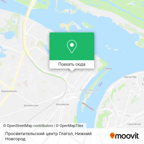 Карта Просветительский центр Глагол