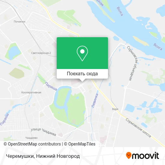 Карта Черемушки