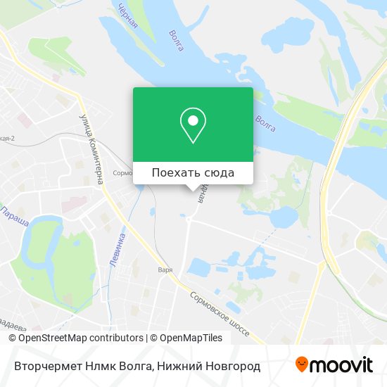 Карта Вторчермет Нлмк Волга