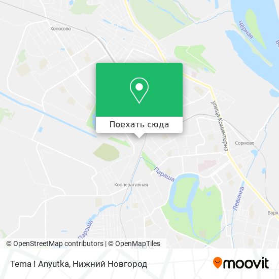 Карта Tema I Anyutka