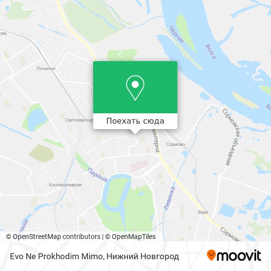 Карта Evo Ne Prokhodim Mimo