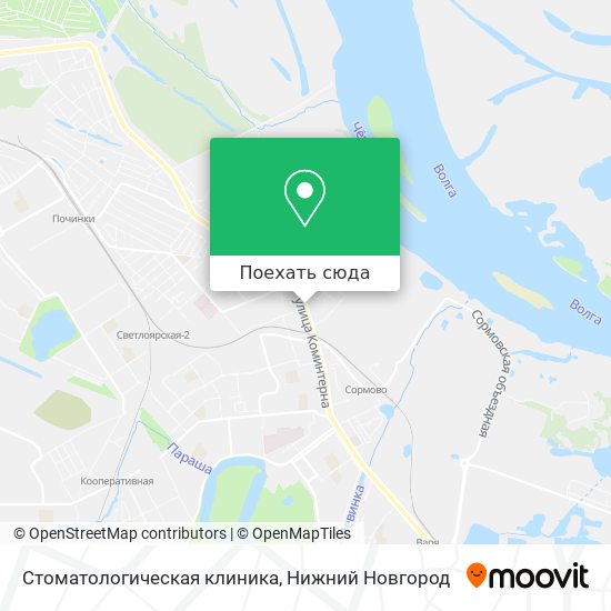 Карта Стоматологическая клиника