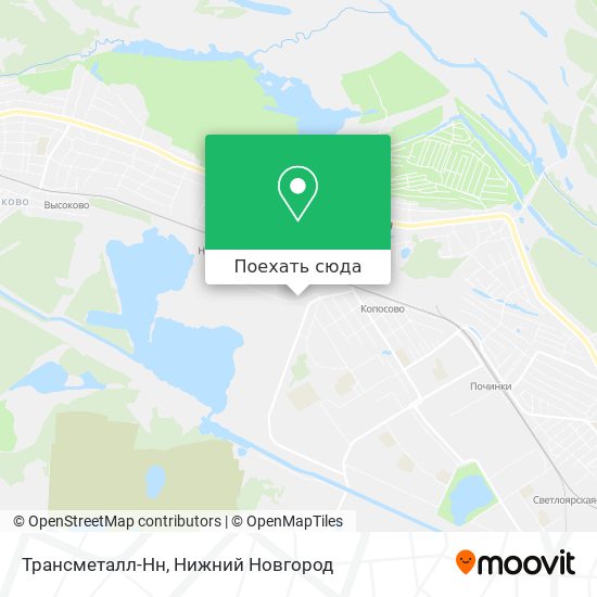 Карта Трансметалл-Нн