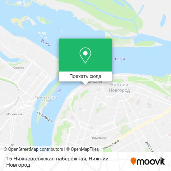 Карта 16 Нижневолжская набережная