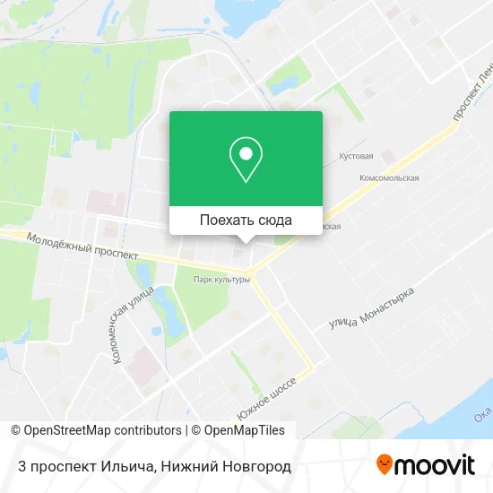 Карта 3 проспект Ильича