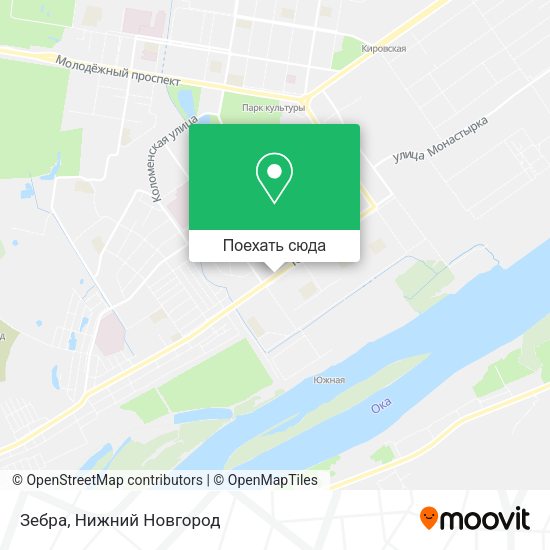 Карта Зебра