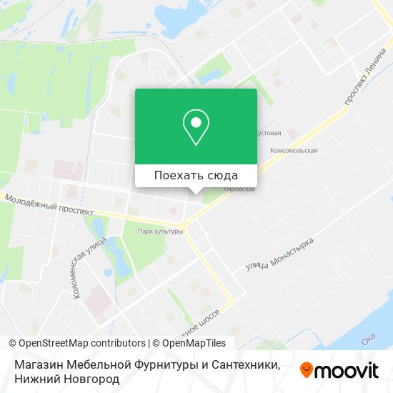 Карта Магазин Мебельной Фурнитуры и Сантехники
