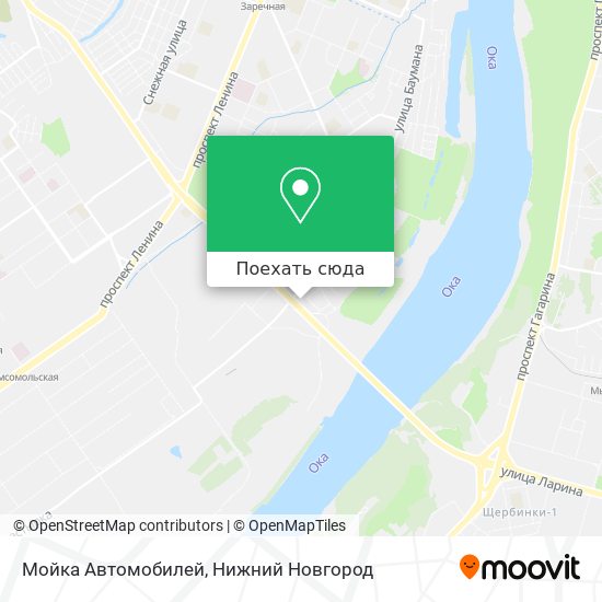 Карта Мойка Автомобилей