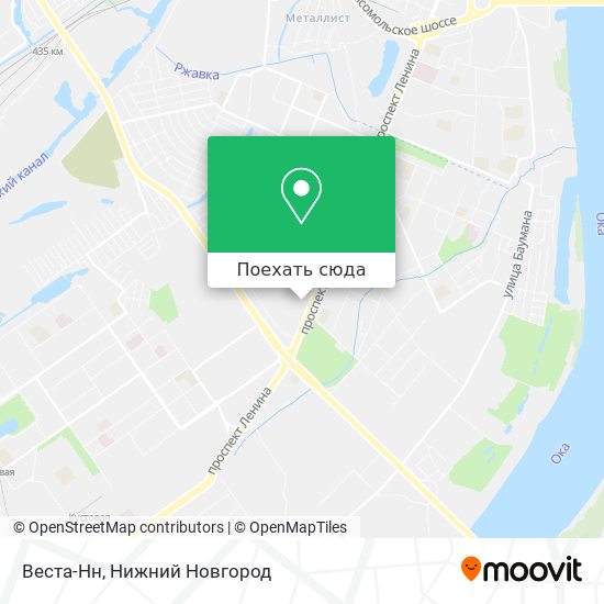 Карта Веста-Нн