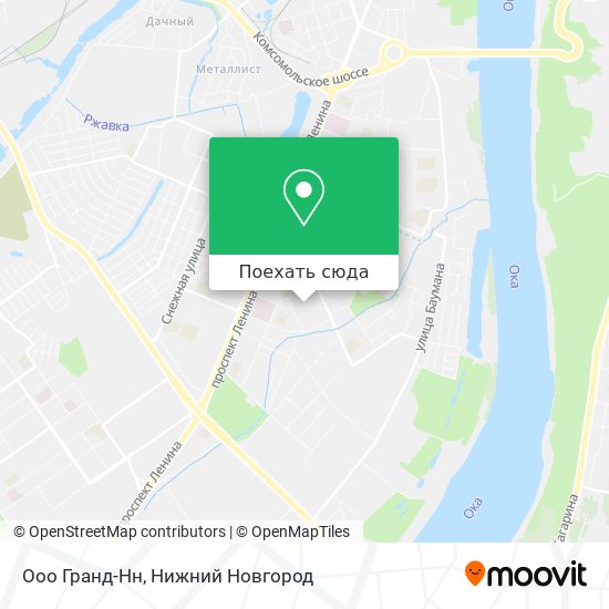 Карта Ооо Гранд-Нн
