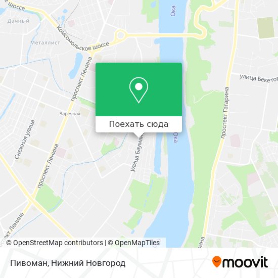 Карта Пивоман