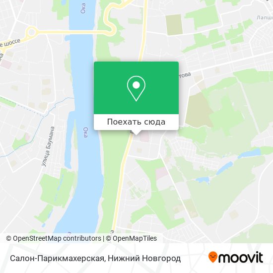 Карта Салон-Парикмахерская
