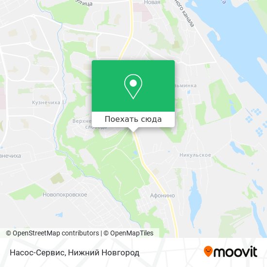 Карта Насос-Сервис