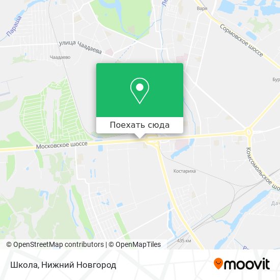 Карта Школа
