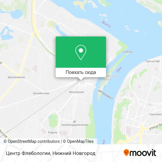 Карта Центр Флебологии