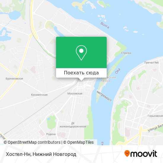 Карта Хостел-Нн