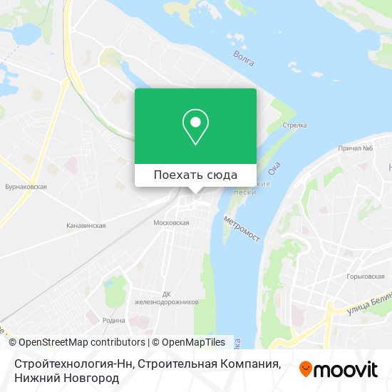 Карта Стройтехнология-Нн, Строительная Компания