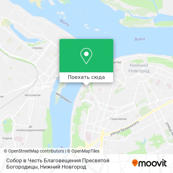 Карта Собор в Честь Благовещения Пресвятой Богородицы