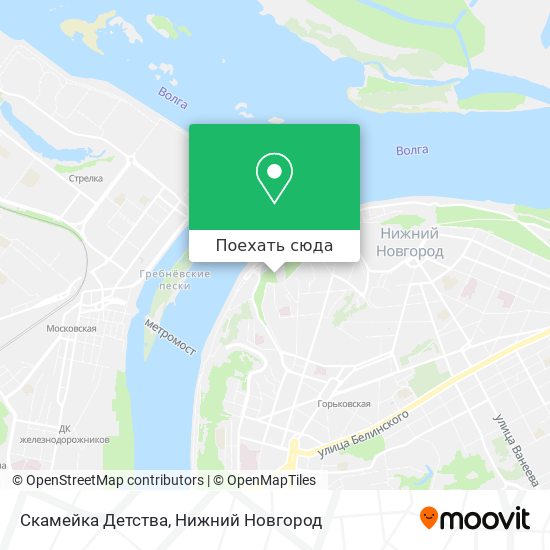 Карта Скамейка Детства