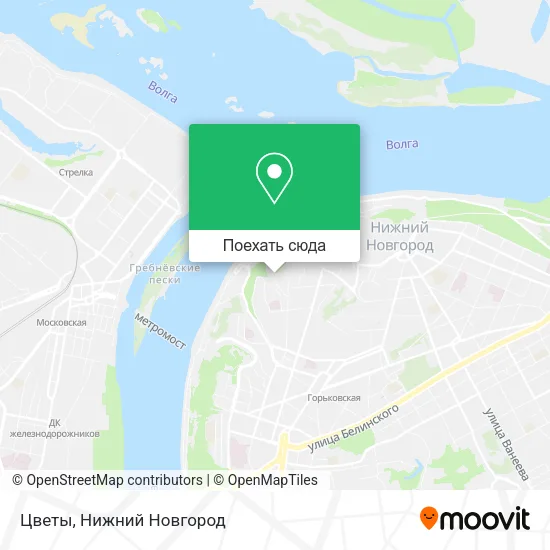 Карта Цветы