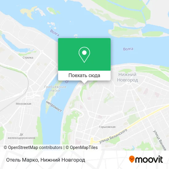 Карта Отель Марко