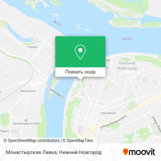 Карта Монастырская Лавка