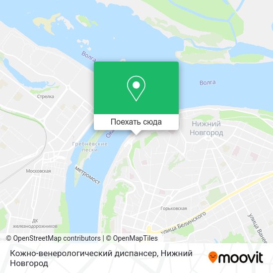 Карта Кожно-венерологический диспансер