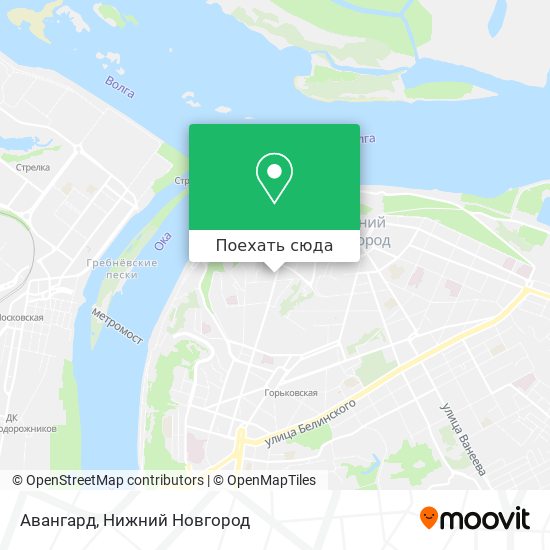Карта Авангард