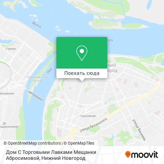 Карта Дом С Торговыми Лавками Мещанки Абросимовой