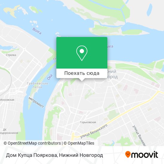 Карта Дом Купца Пояркова