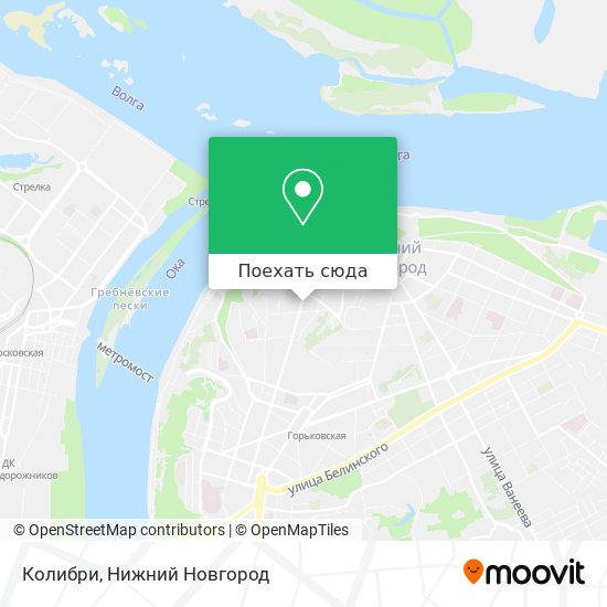 Карта Колибри