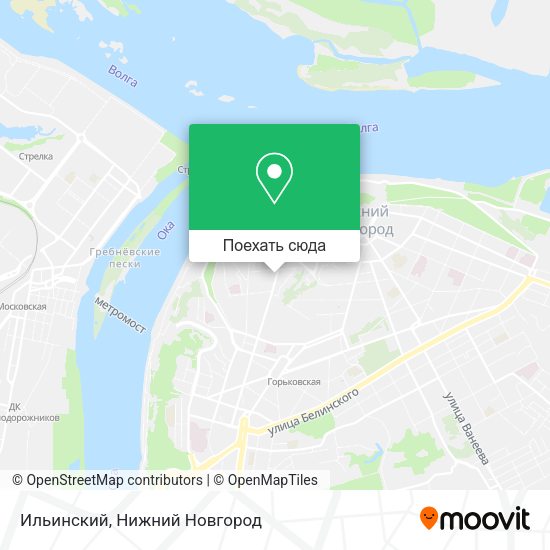 Карта Ильинский