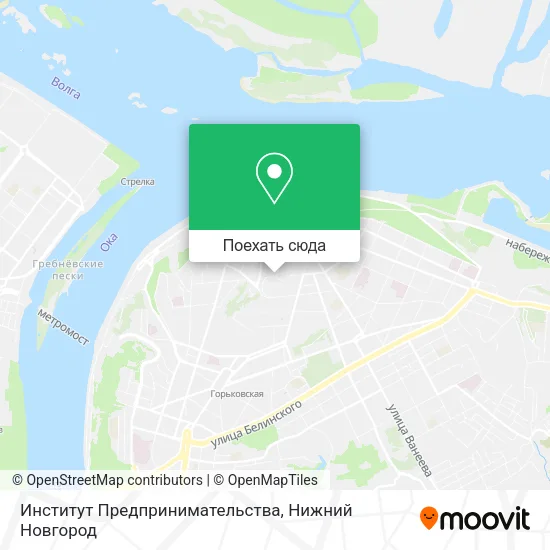 Карта Институт Предпринимательства