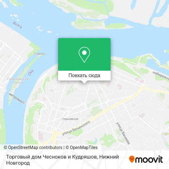 Карта Торговый дом Чесноков и Кудряшов