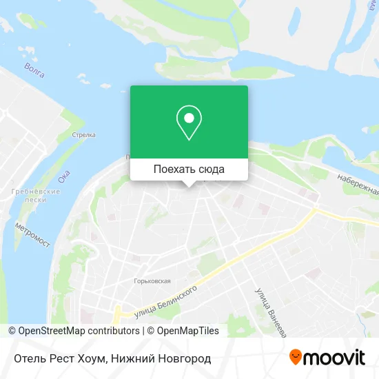 Карта Отель Рест Хоум