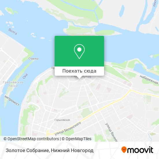 Карта Золотое Собрание