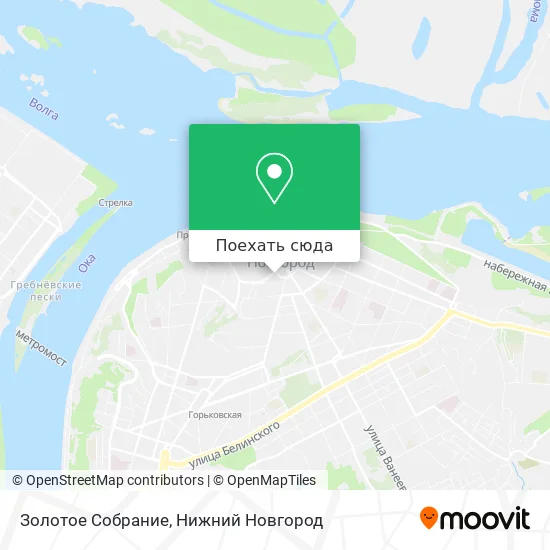 Карта Золотое Собрание