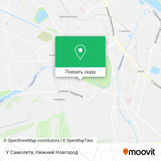 Карта У Самолета
