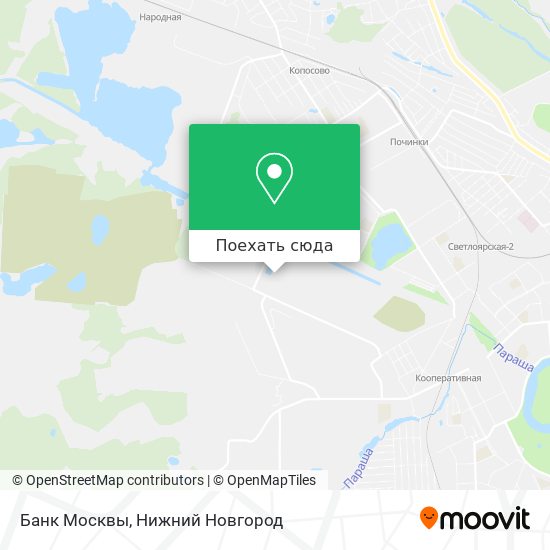Карта Банк Москвы