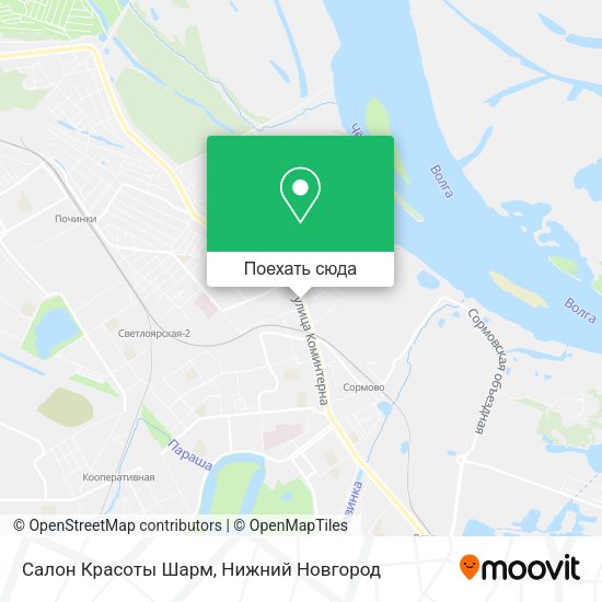 Карта Салон Красоты Шарм