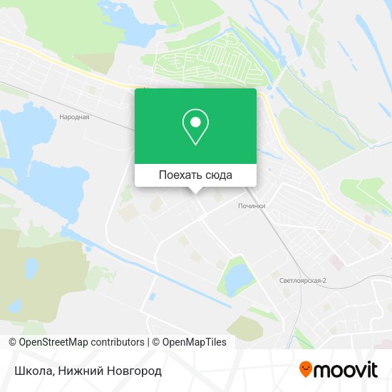 Карта Школа