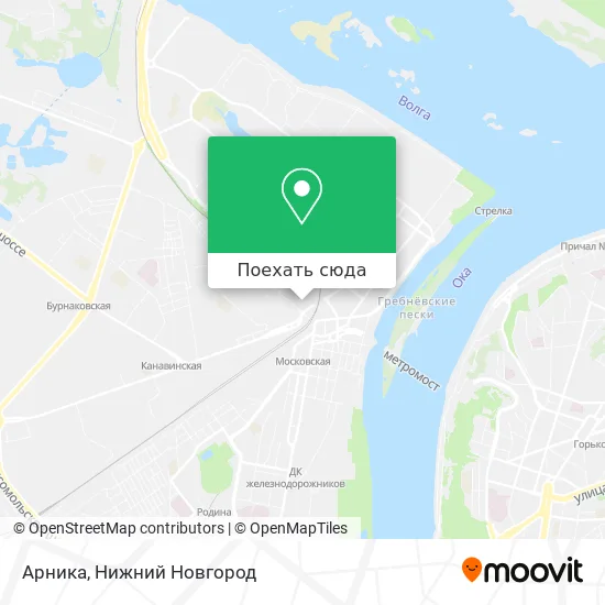 Карта Арника