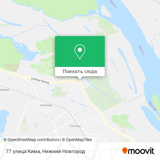 Карта 77 улица Кима
